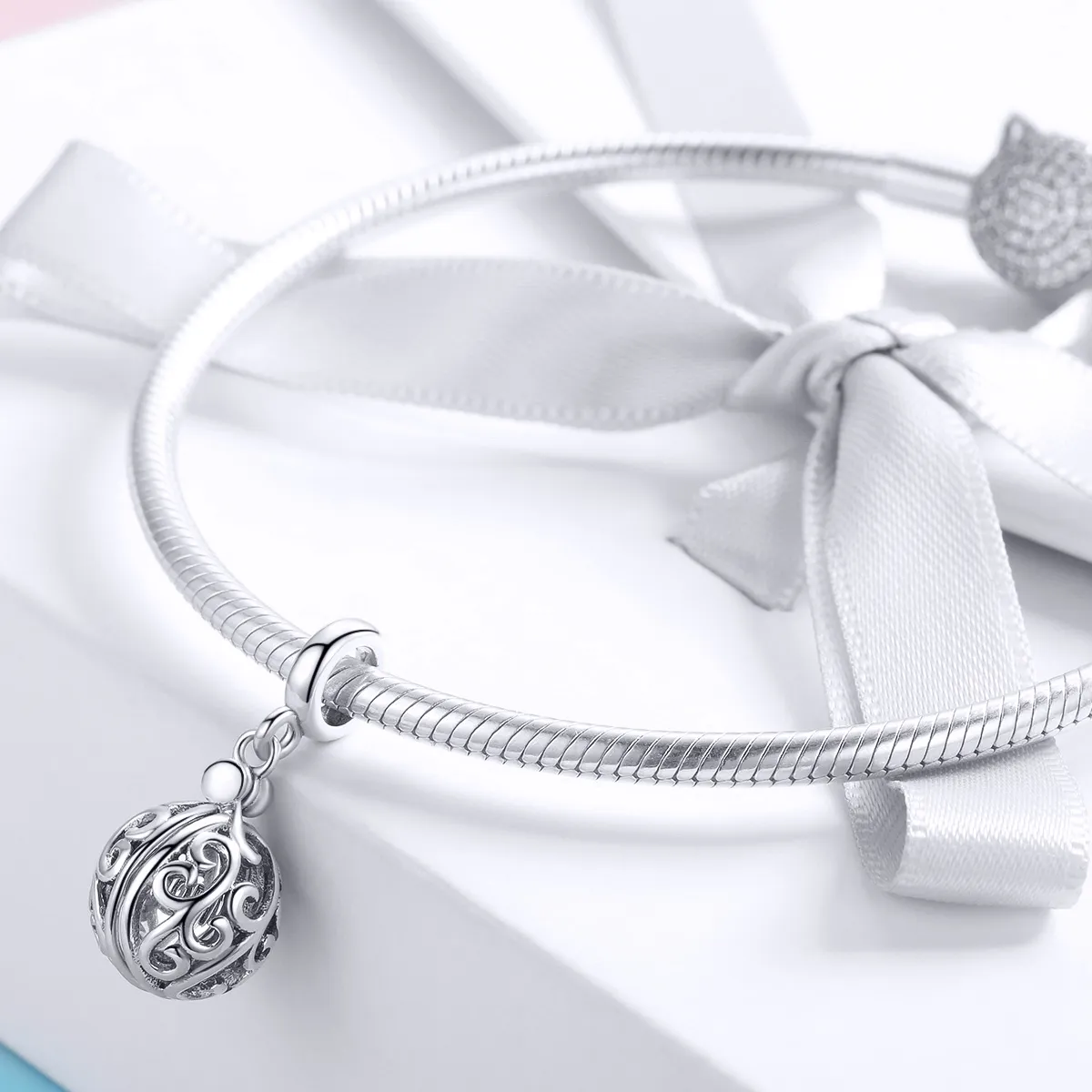 Pandora Compatible Silver Gartitude For Mom Dangle - SCC1008