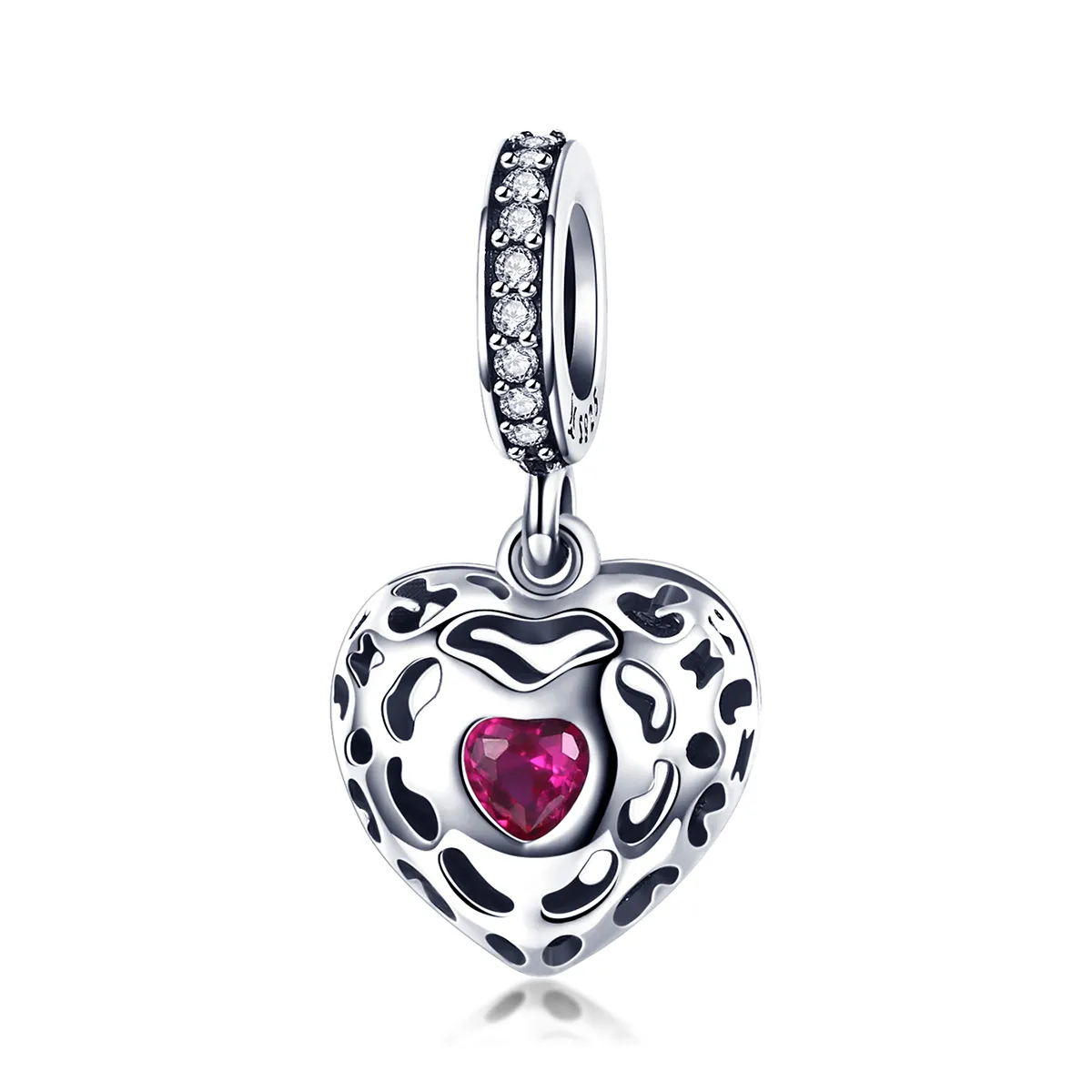 Pandora Compatible Silver Happiness Dangle - SCC1007