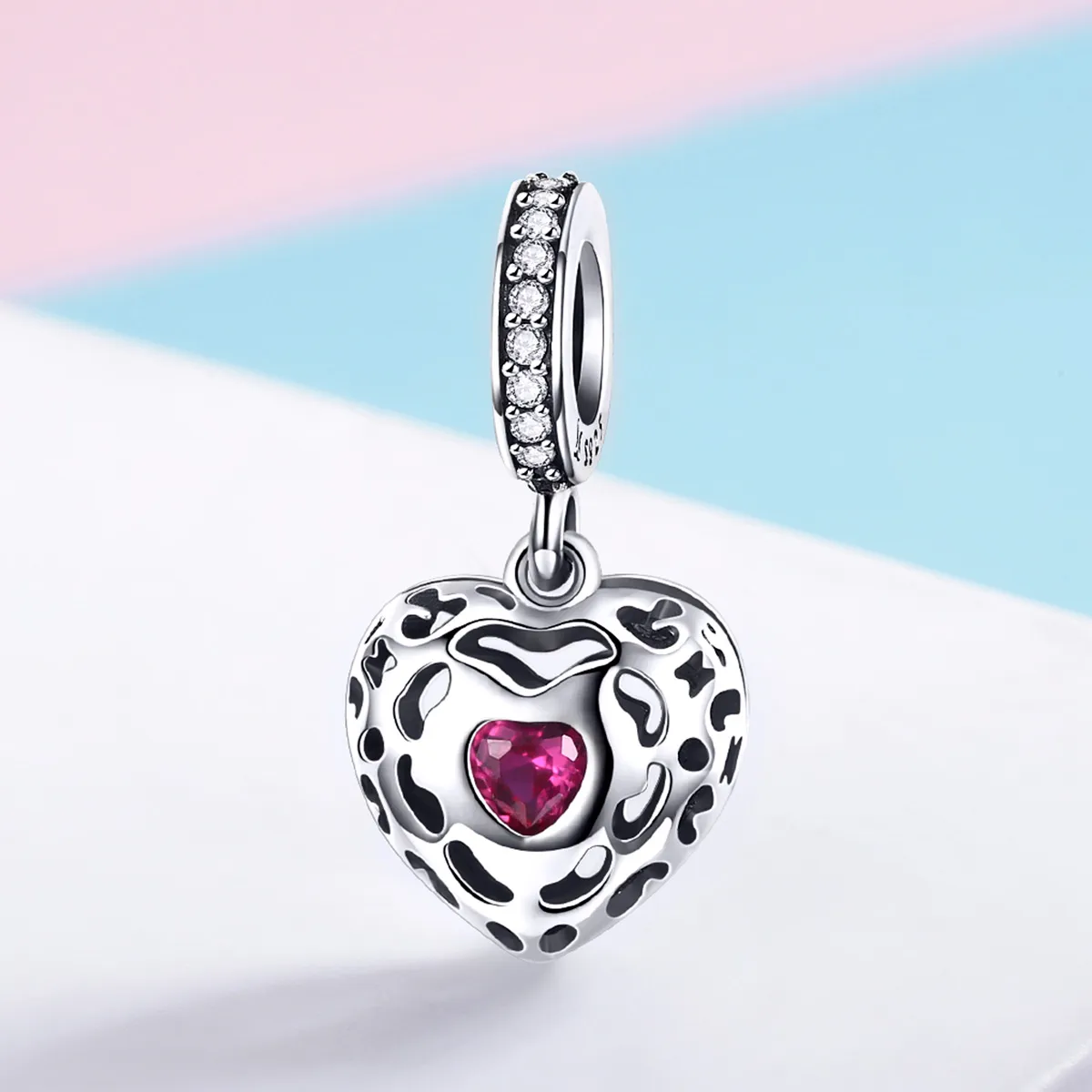 Pandora Compatible Silver Happiness Dangle - SCC1007