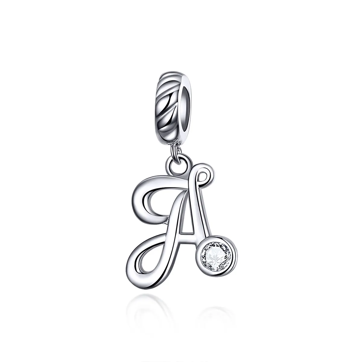 Pandora Compatible Silver Letter A Dangle - SCC1183-A