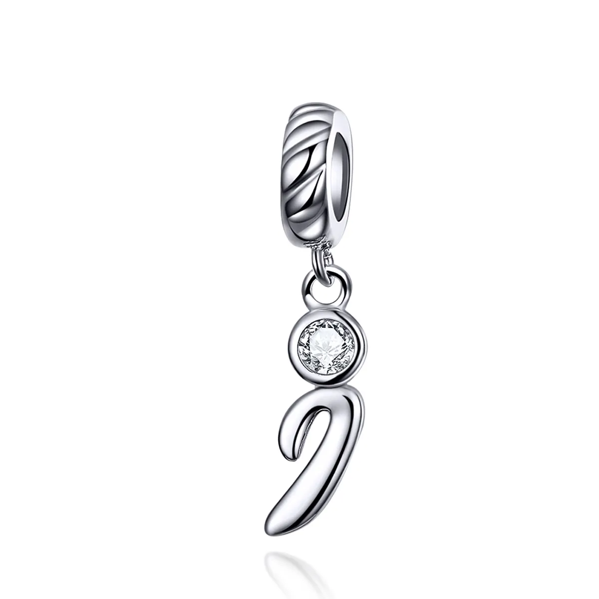 Pandora Compatible Silver Letter I Dangle - SCC1183-I