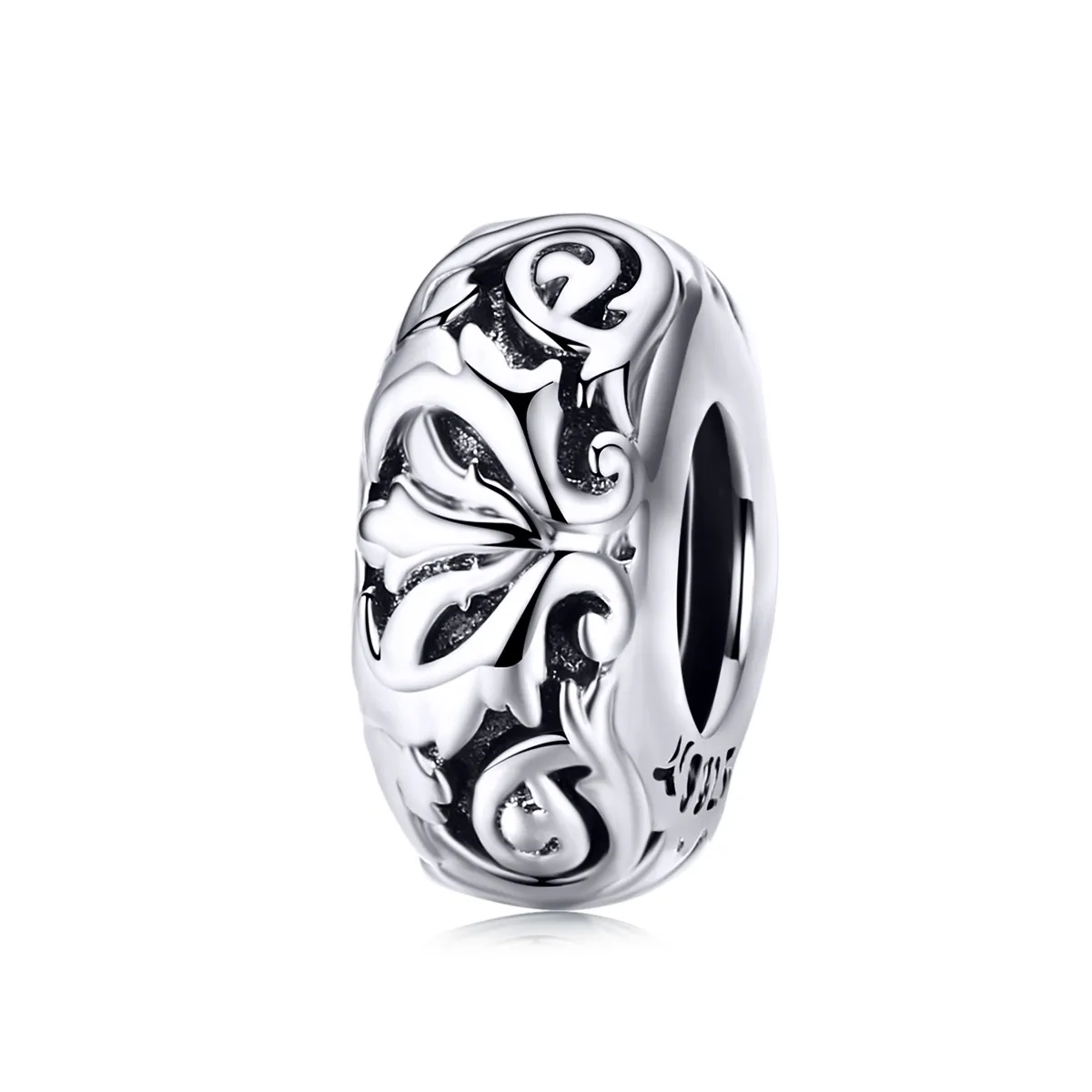 Pandora Compatible Silver Vintage Flower Spacer - SCC1139