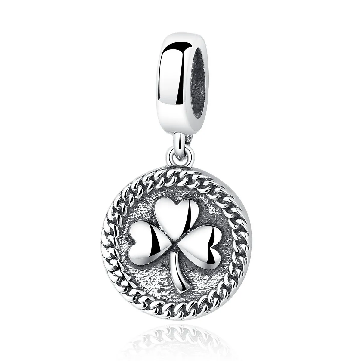 Silver Clover Dangle - PANDORA Style - SCC039