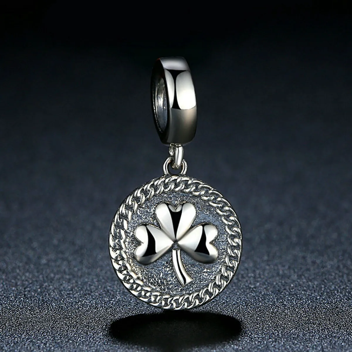 Silver Clover Dangle - PANDORA Style - SCC039