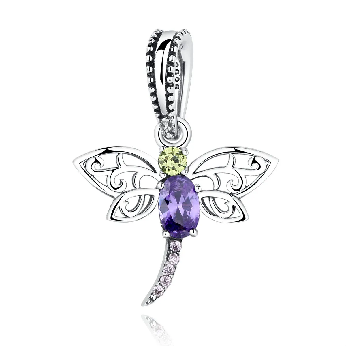 Silver Dragonfly Dangle - PANDORA Style - SCC048