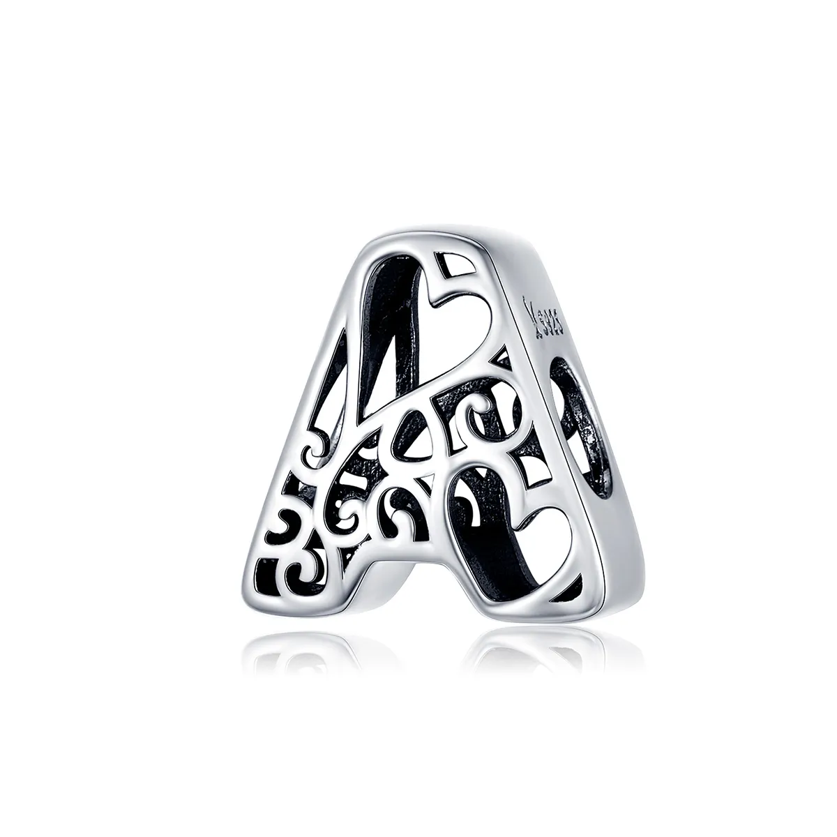 Silver Magic Alphabet A Charm - PANDORA Style - SCC1229-A