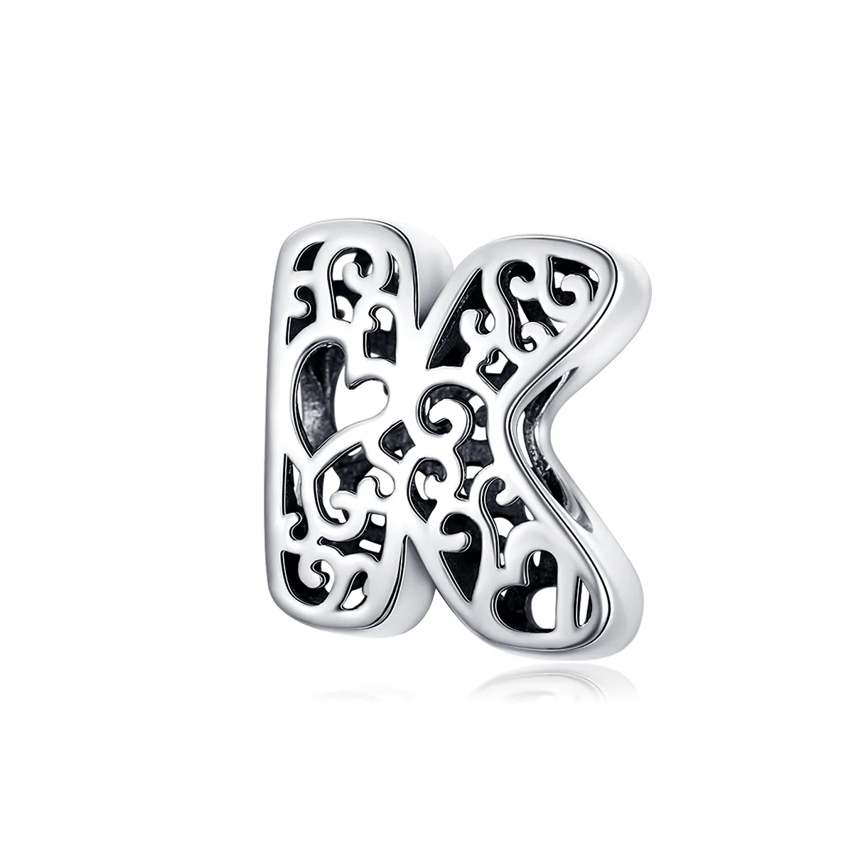 Silver Magic Letter K Charm - PANDORA Style - SCC1229-K