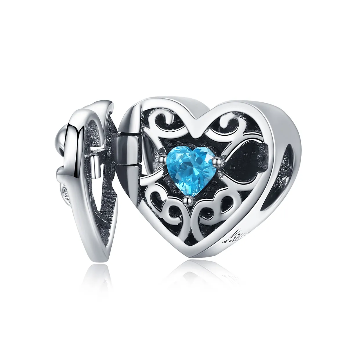 Silver Mystical Stone Charm - PANDORA Style - SCC1053