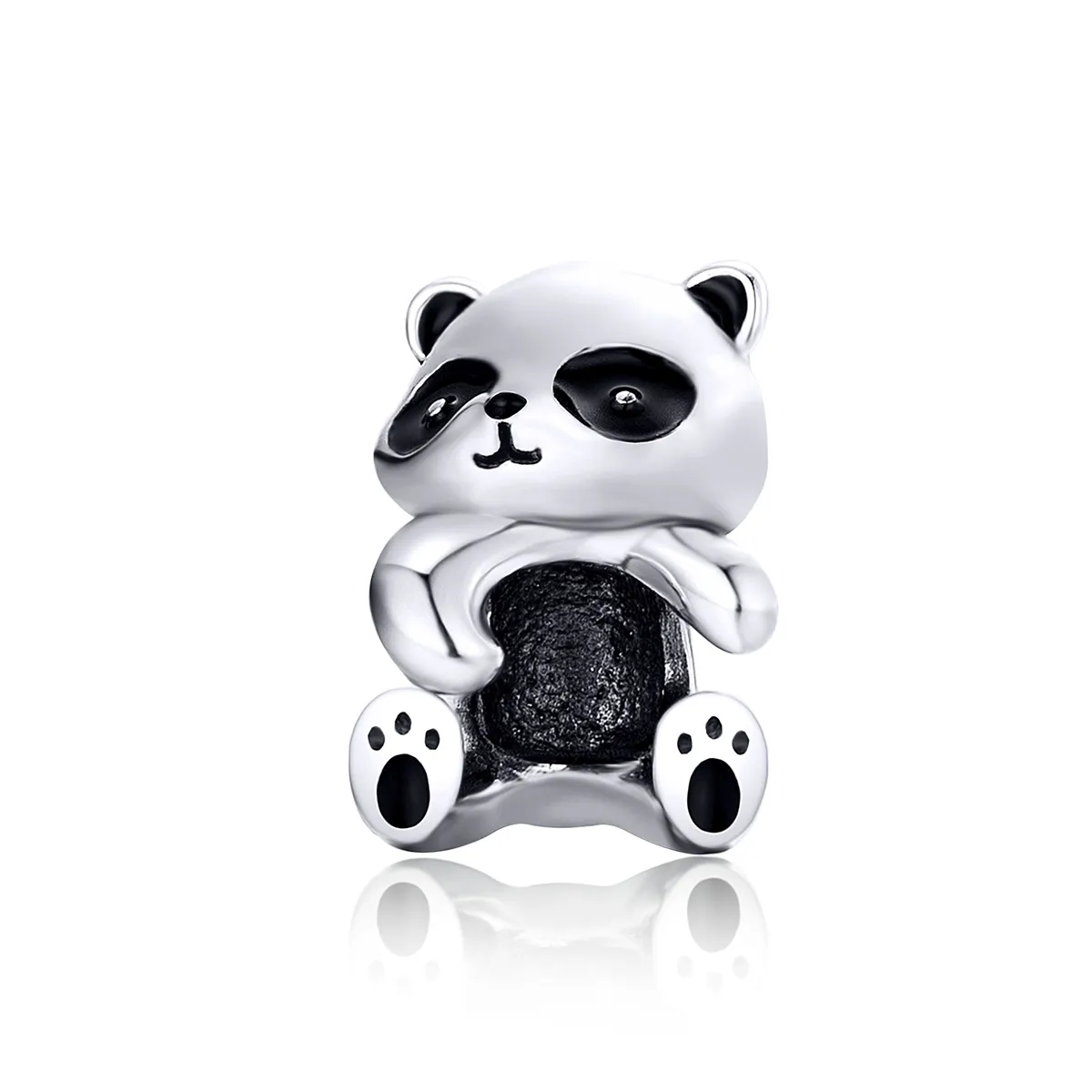 Silver Panda Charm - PANDORA Style - SCC1175