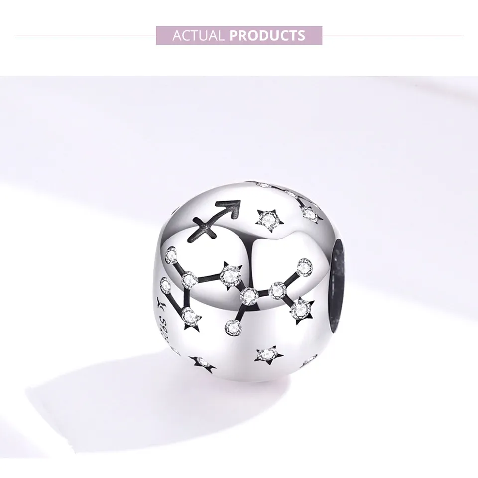 Silver Sagittarius Charm - PANDORA Style - SCC1218-9