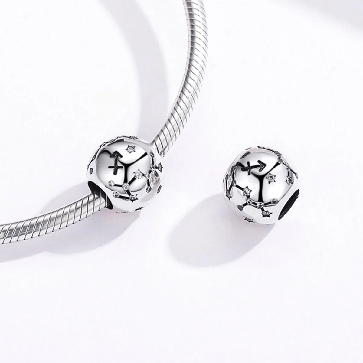 Silver Sagittarius Charm - PANDORA Style - SCC1218-9