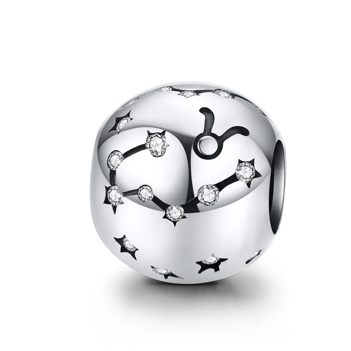 Silver Taurus Charm - PANDORA Style - SCC1218-2