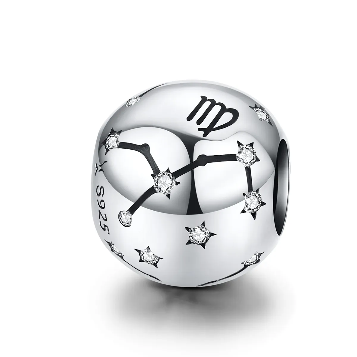 Silver Virgo Charm - PANDORA Style - SCC1218-6