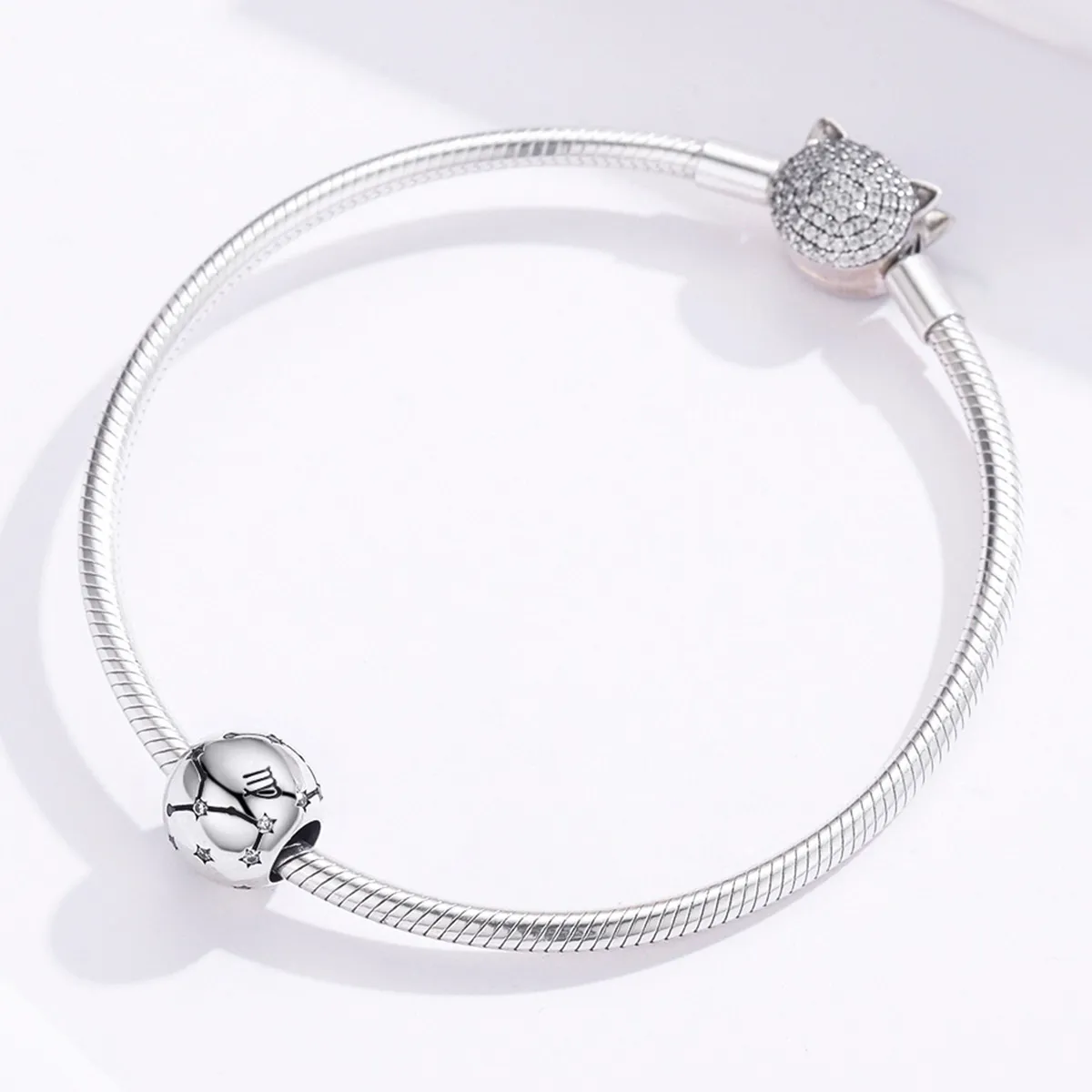 Silver Virgo Charm - PANDORA Style - SCC1218-6