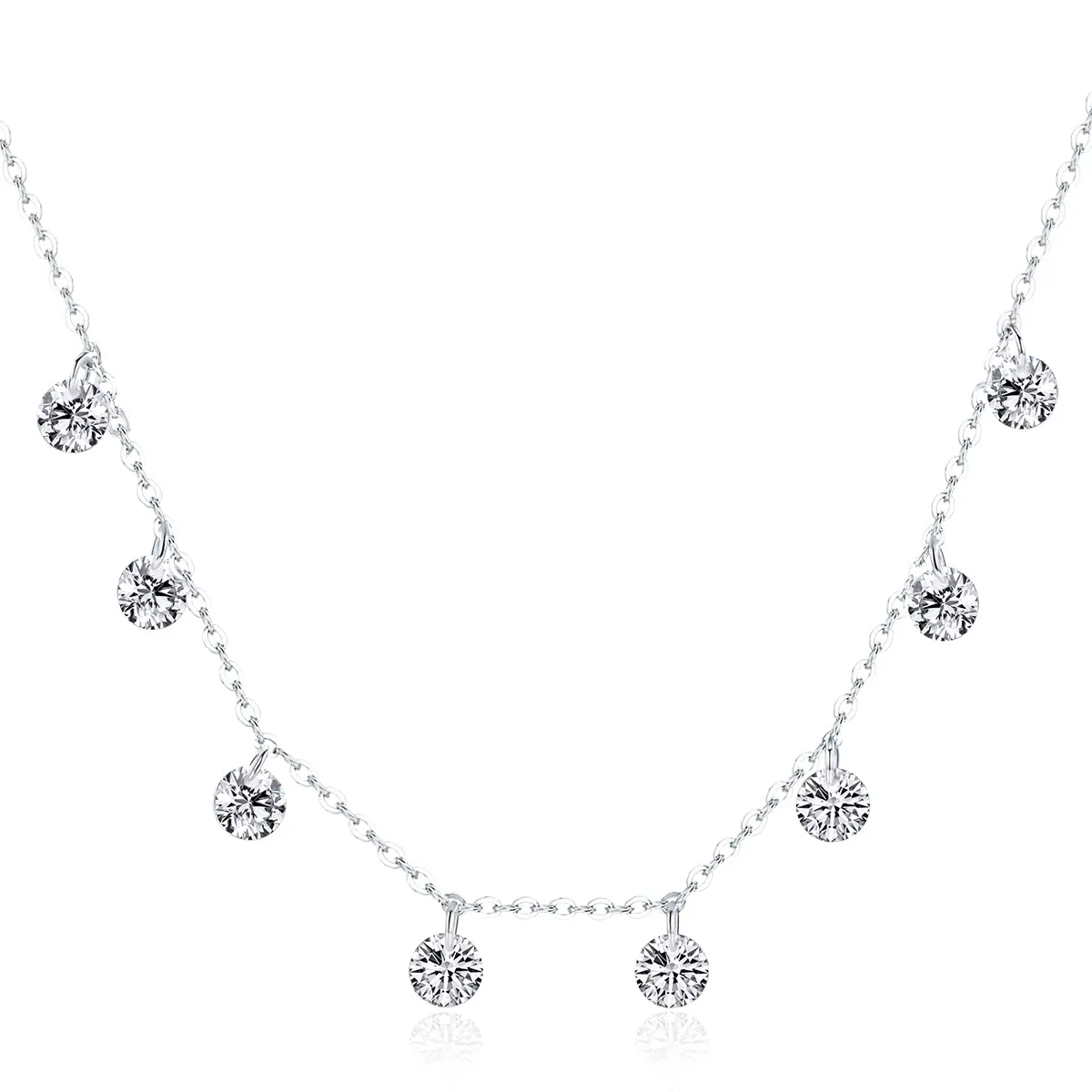 Silver Beauty of Simplicity Chain Necklace - PANDORA Style - SCN299