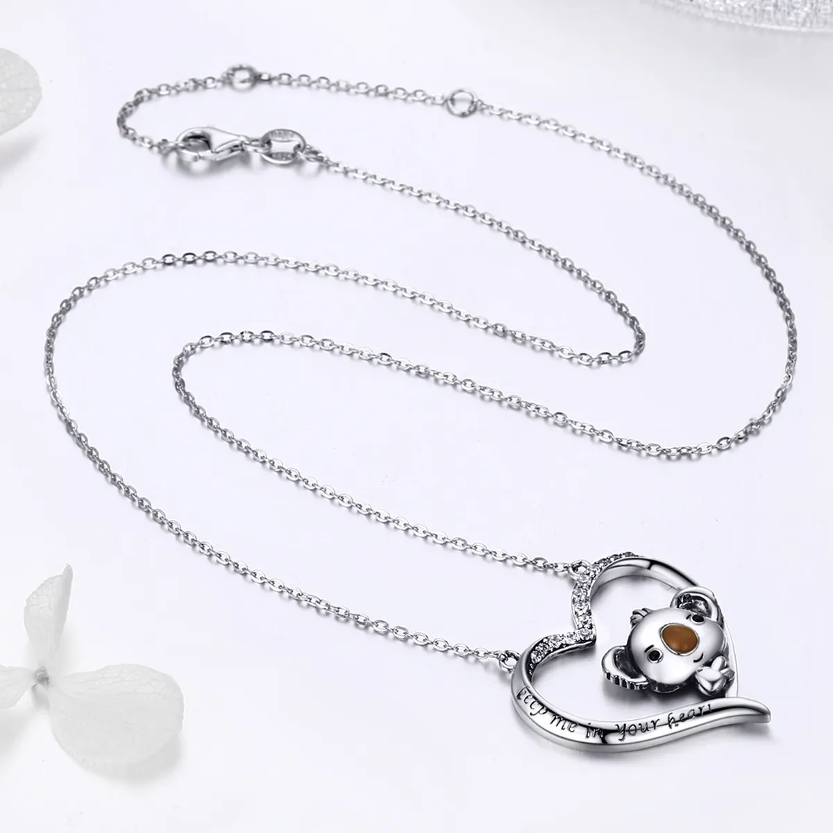 Silver Cute Fairy Necklace - PANDORA Style - SCN256