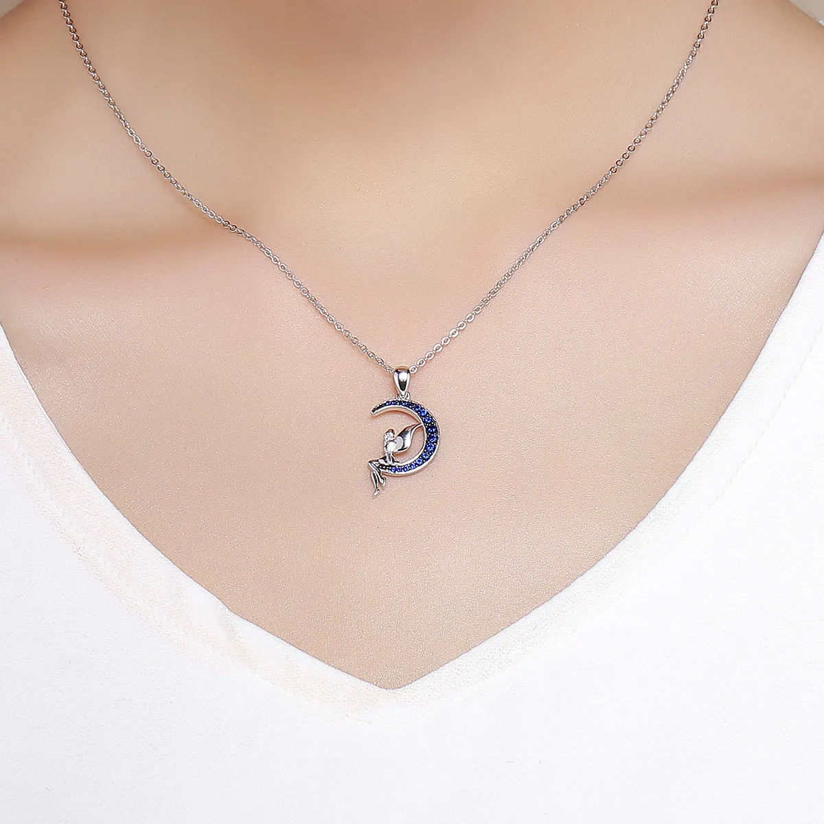 Silver Fairy of Night Necklace - PANDORA Style - SCN244