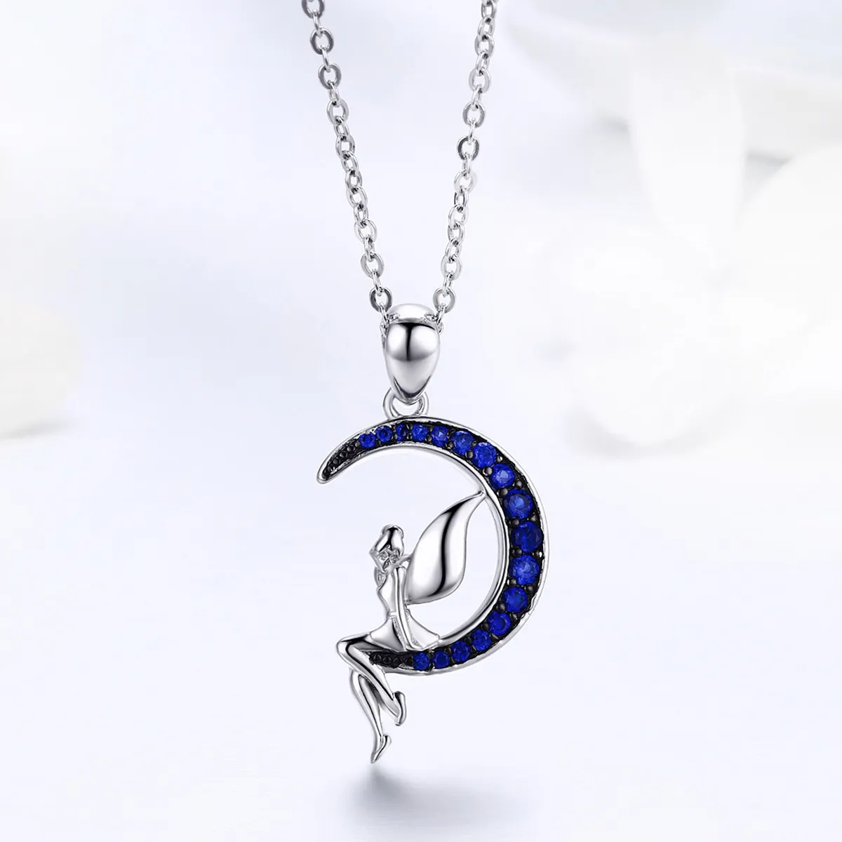 Silver Fairy of Night Necklace - PANDORA Style - SCN244