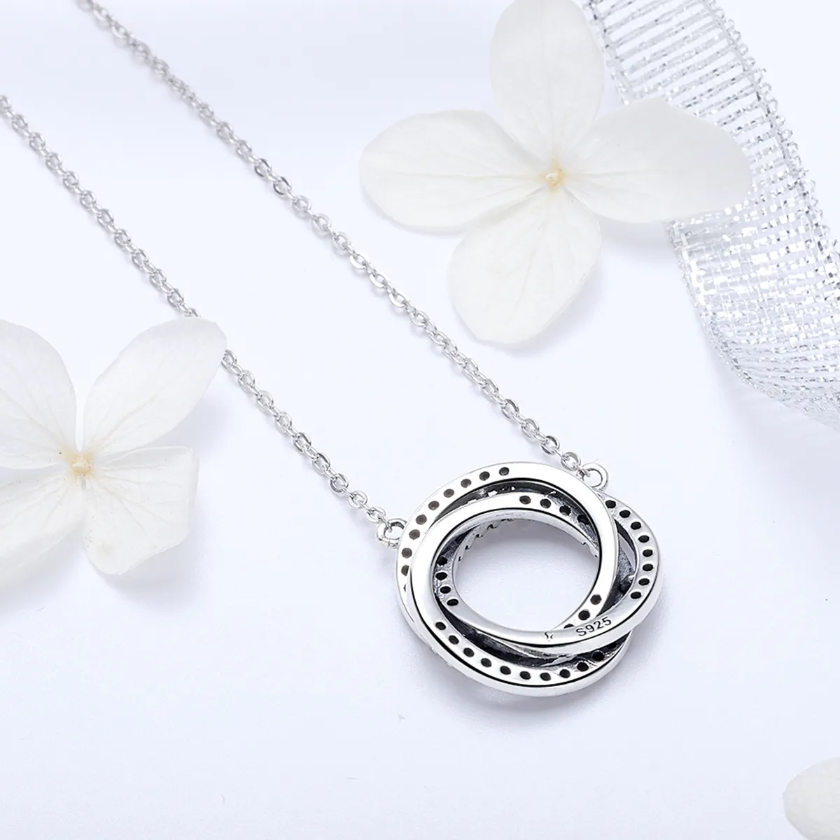 Silver Minimalism Necklace - PANDORA Style - SCN259