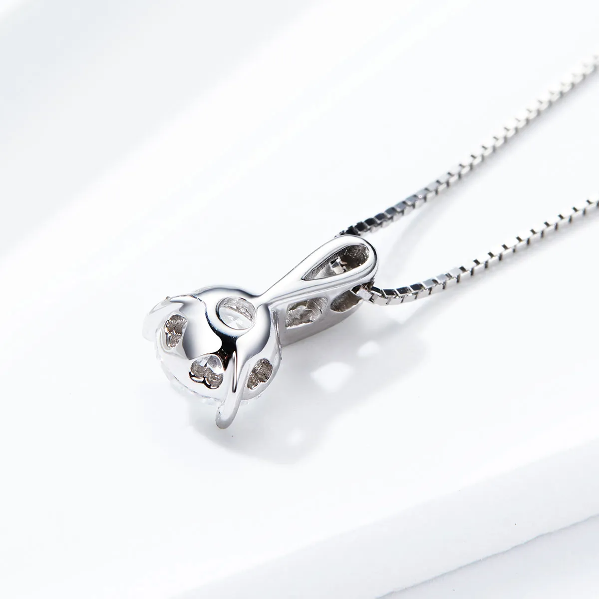 Silver Shining Time Necklace - PANDORA Style - SCN314