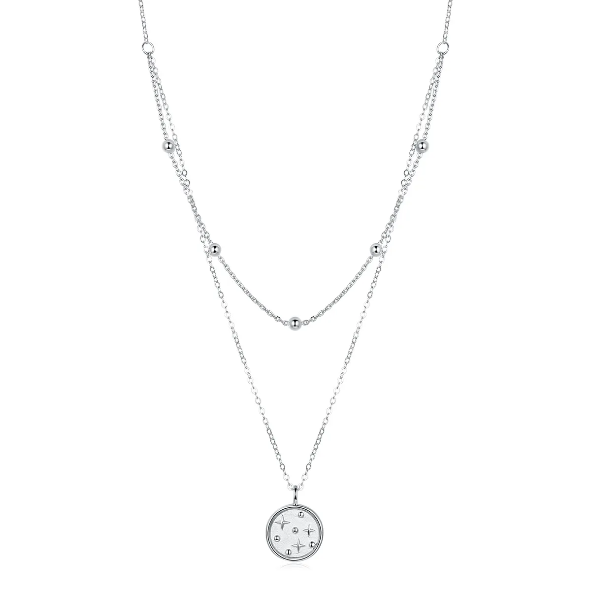 Silver Starry Necklace - PANDORA Style - SCN365