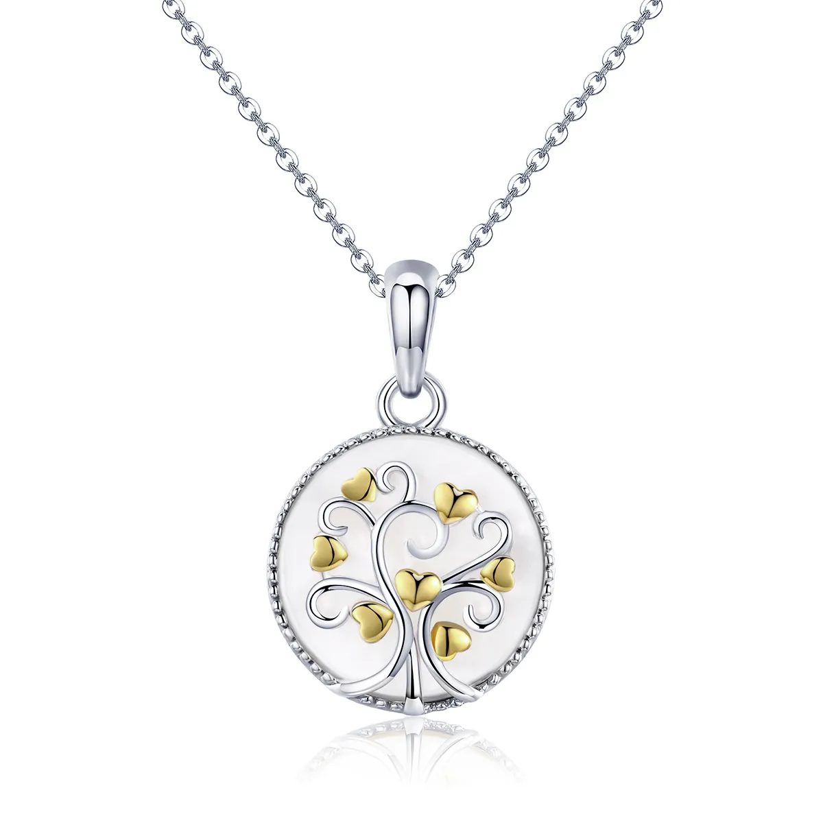 Silver Tree of Life Necklace - PANDORA Style - SCN296