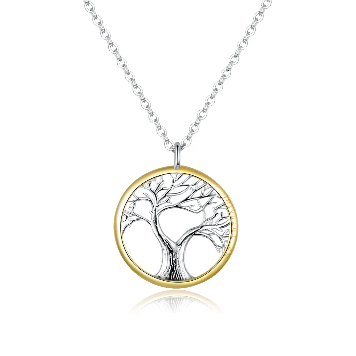 Silver Tree of Life Necklace - PANDORA Style - SCN367