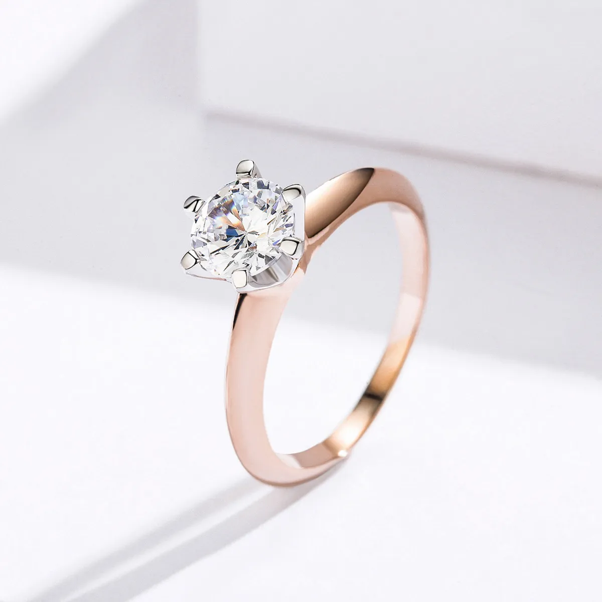 Rose Gold Only You Ring - PANDORA Style - SCR525