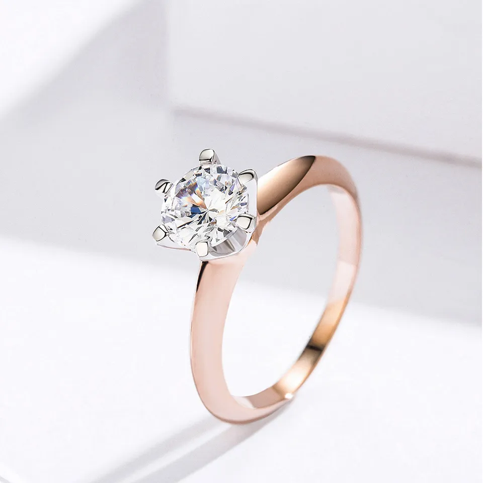 Rose Gold Only You Ring - PANDORA Style - SCR525