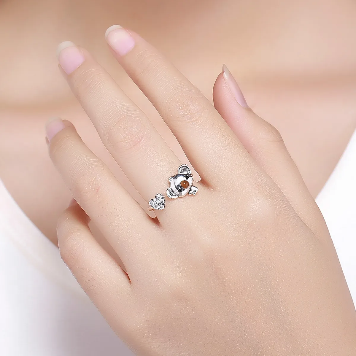 Silver Cute Fairy Ring - PANDORA Style - SCR355