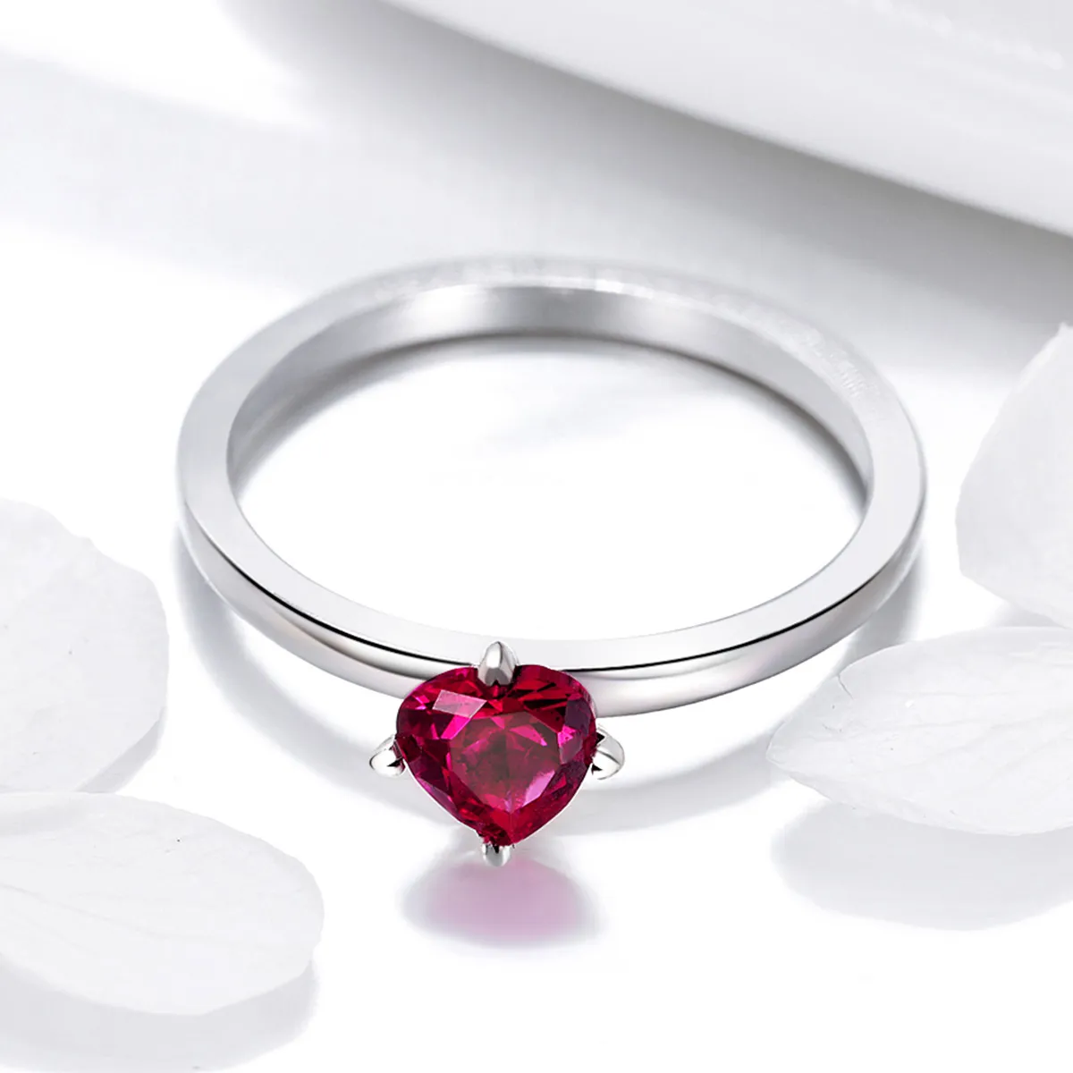 Silver Heartbeat Ring - PANDORA Style - SCR389