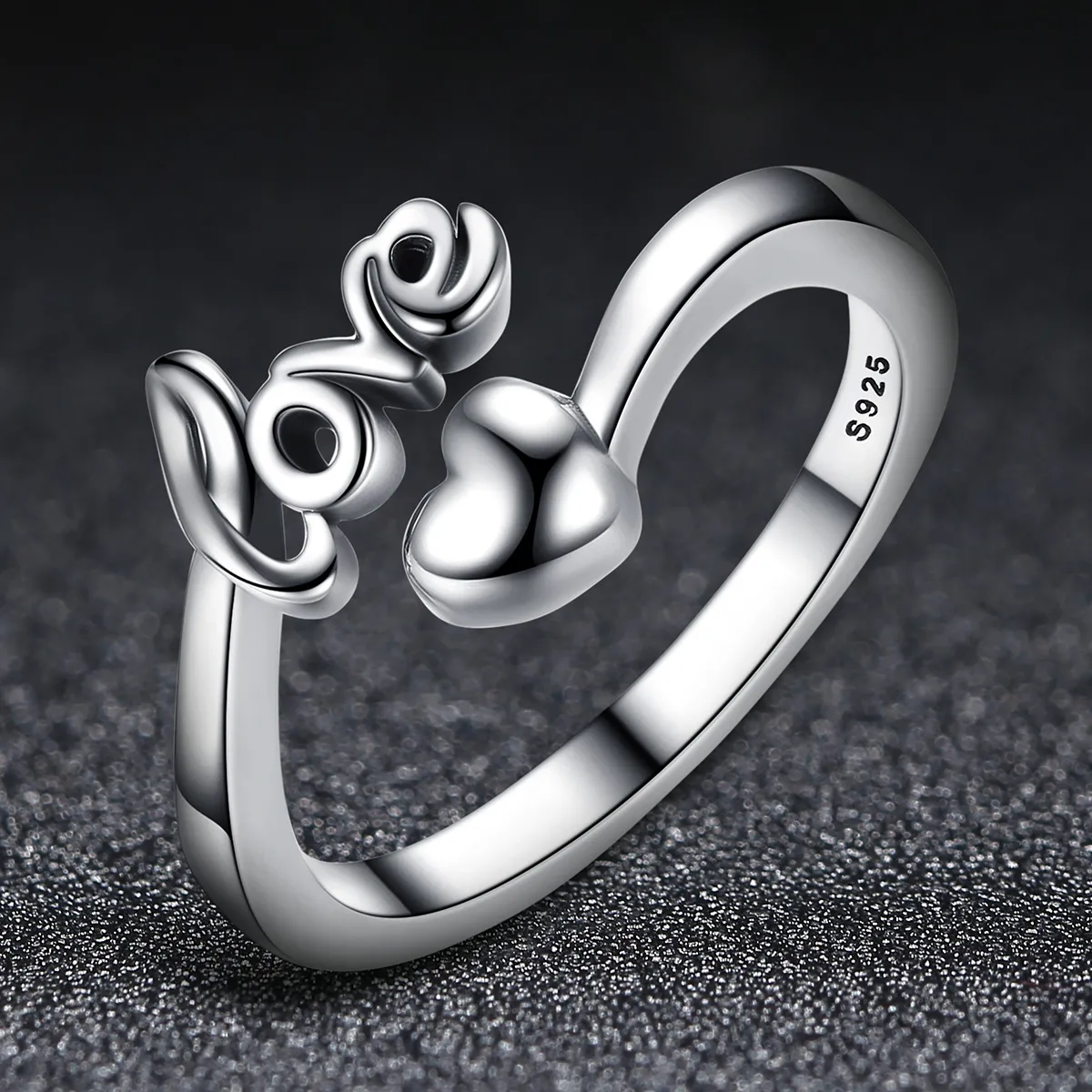 Silver Love For You Ring - PANDORA Style - SCR024