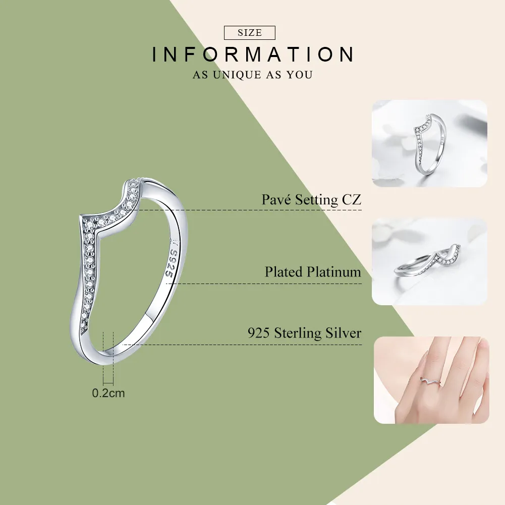 Silver Sharp Ring - PANDORA Style - SCR469