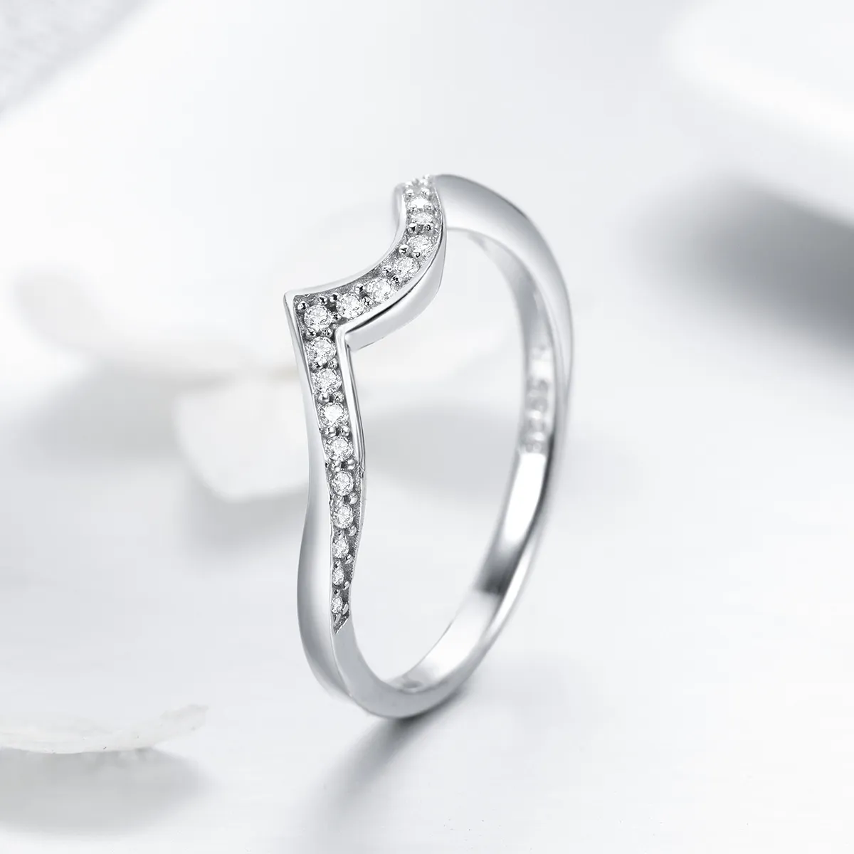 Silver Sharp Ring - PANDORA Style - SCR469