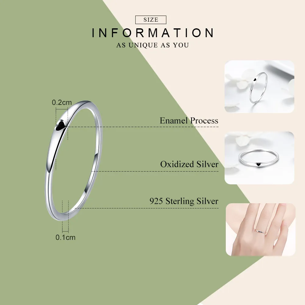 Silver Simple Love Ring - PANDORA Style - SCR468