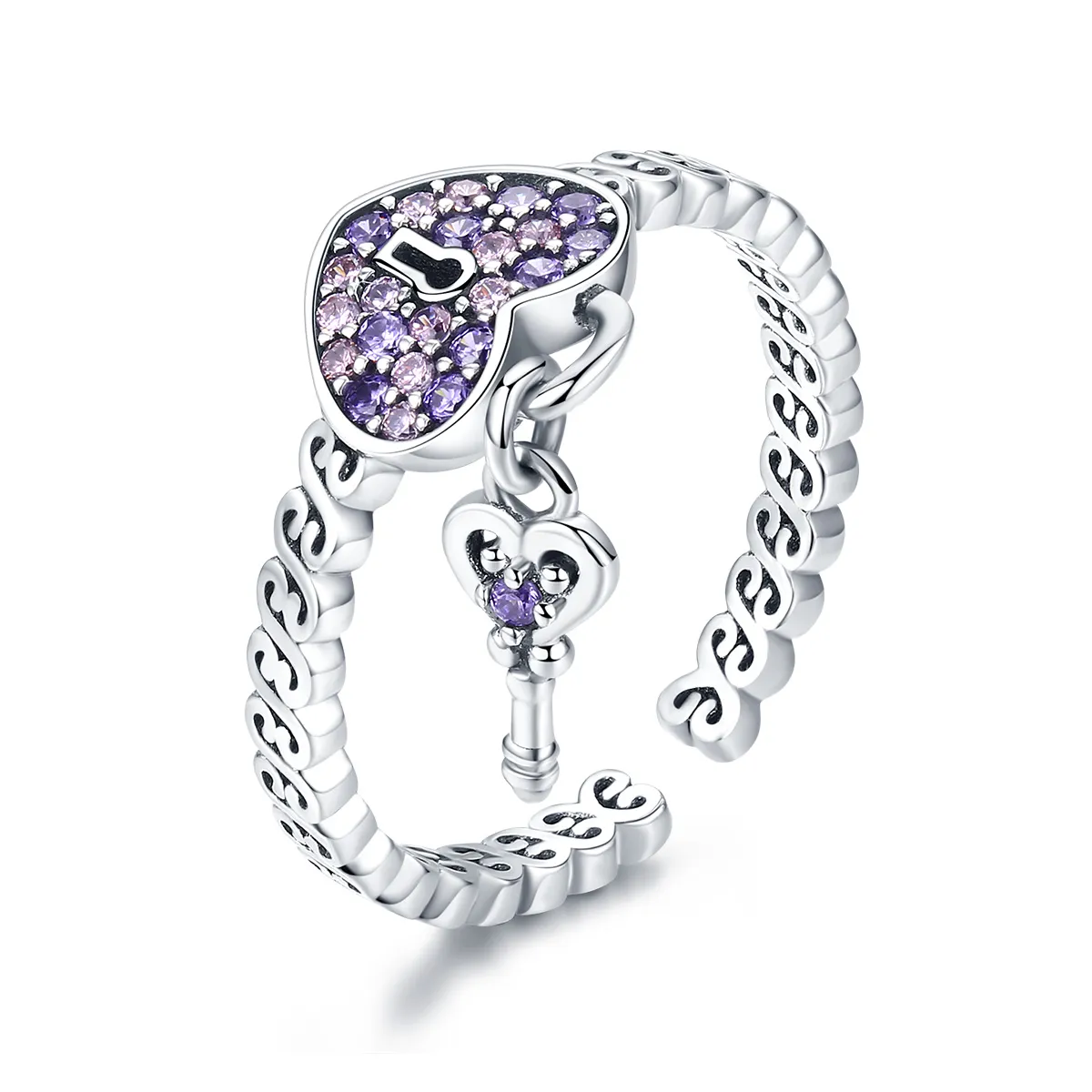 Silver Sweet Promise Ring - PANDORA Style - SCR486