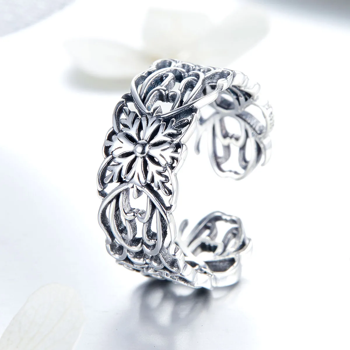 Silver Vintage Ring - PANDORA Style - SCR500