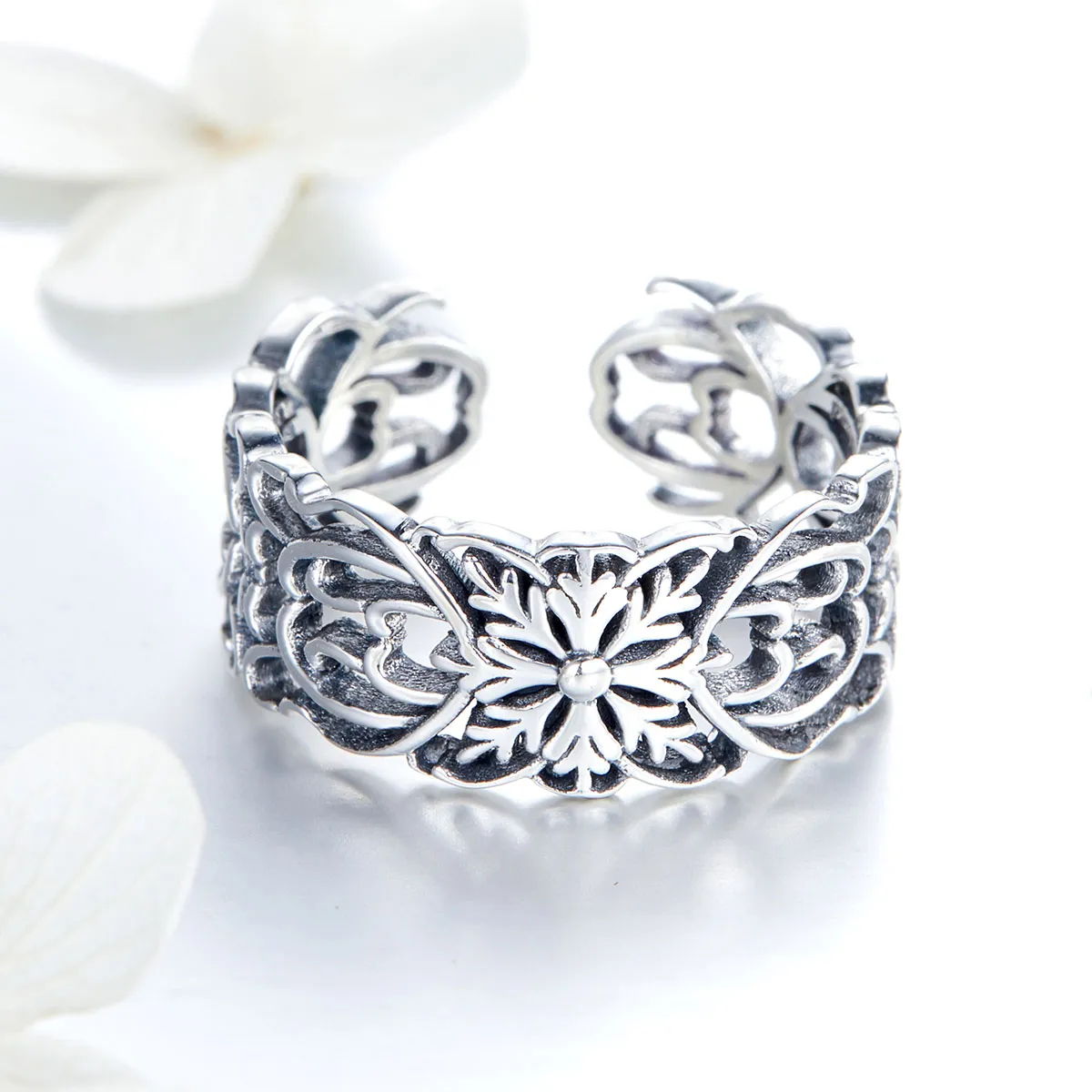 Silver Vintage Ring - PANDORA Style - SCR500